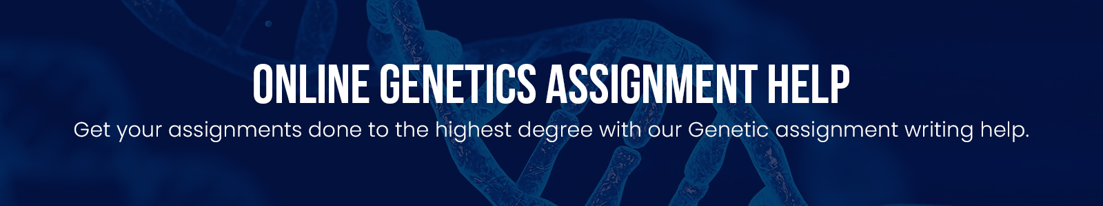 Online Genetics Assignment Help